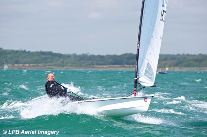 Saturday produced some fantastic downwind rides! - 2015 RS Aeros UK Series ©  LPB Aerial Imagery
